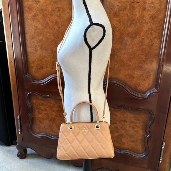 Kate Spade Small Quilted Satchel/Crossbody - Picture 7 of 15